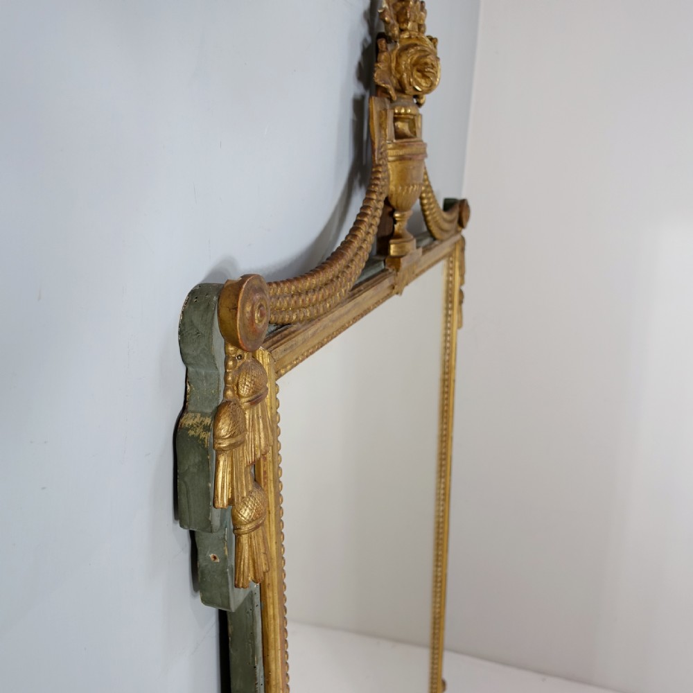LARGE 19TH C GILT MIRROR View V