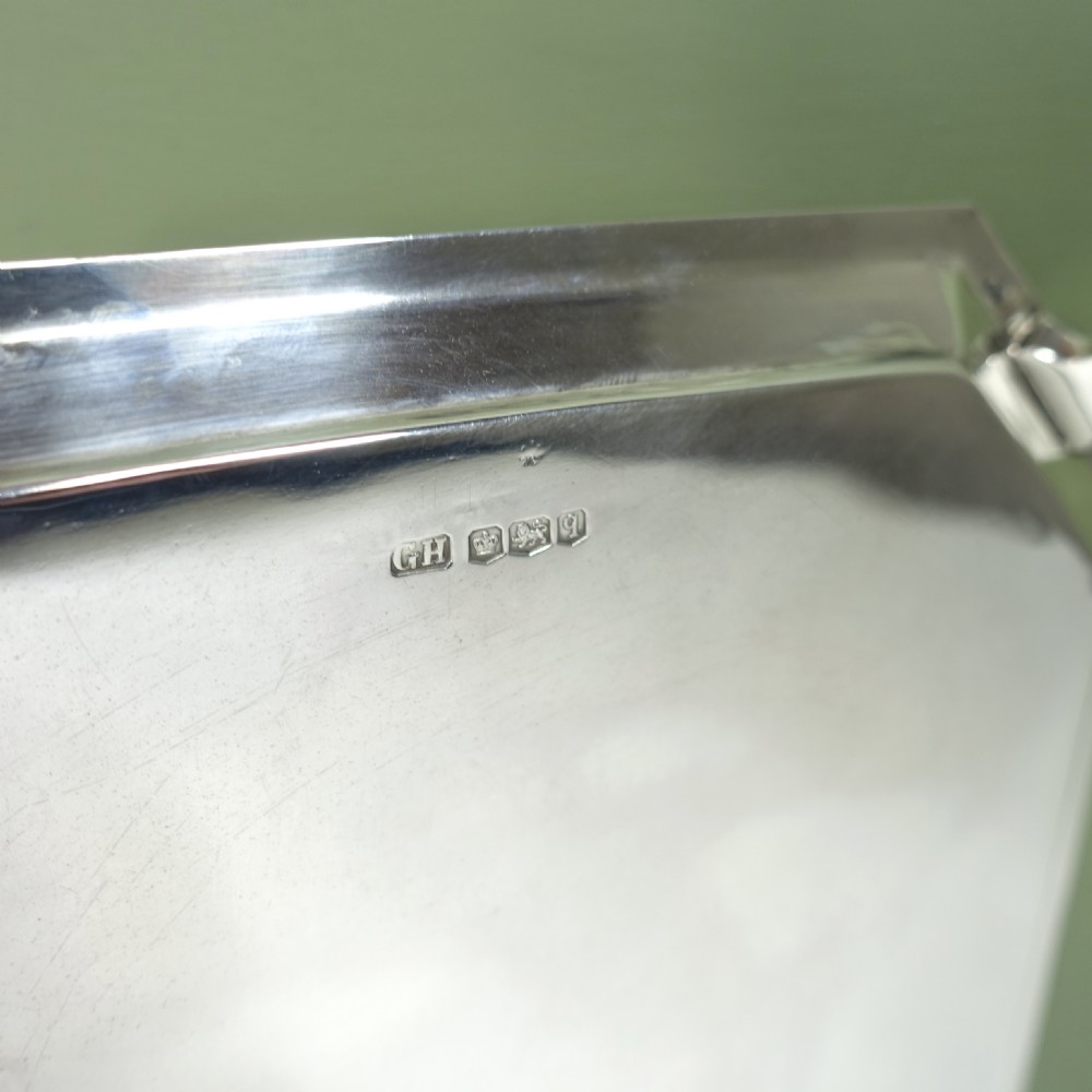 SOLID SILVER SALVER, SHEFFIELD 1933 View V