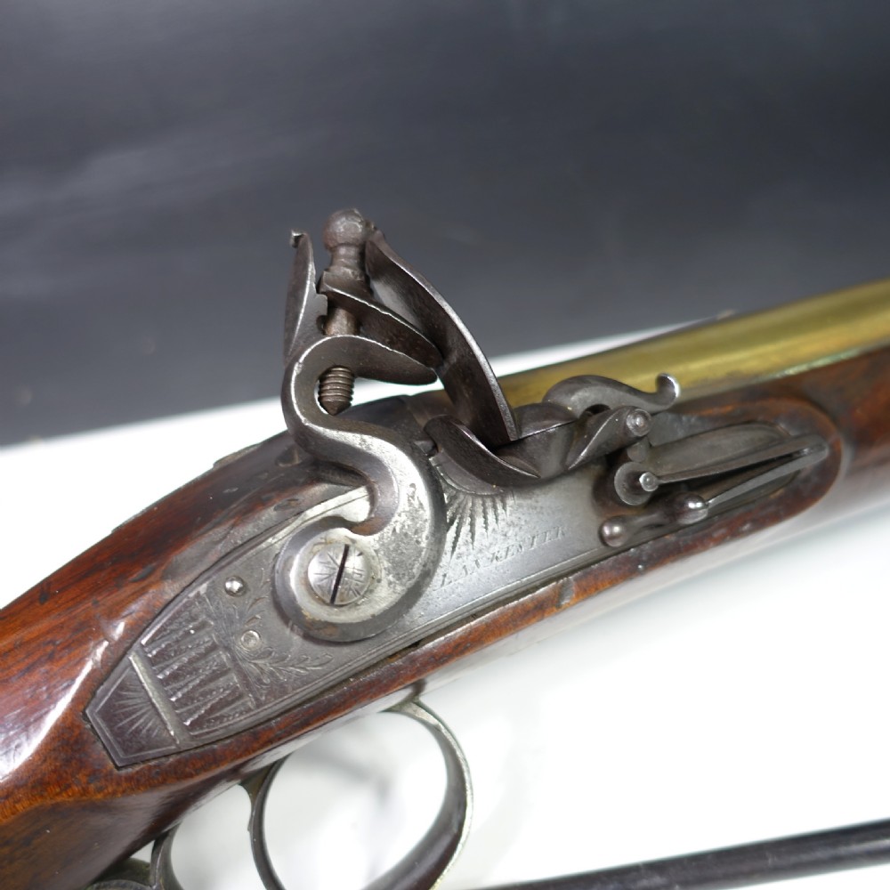 18TH C FLINTLOCK BLUNDERBUSS View II