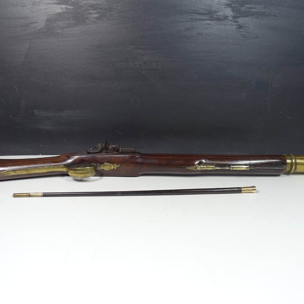 18TH C FLINTLOCK BLUNDERBUSS View III