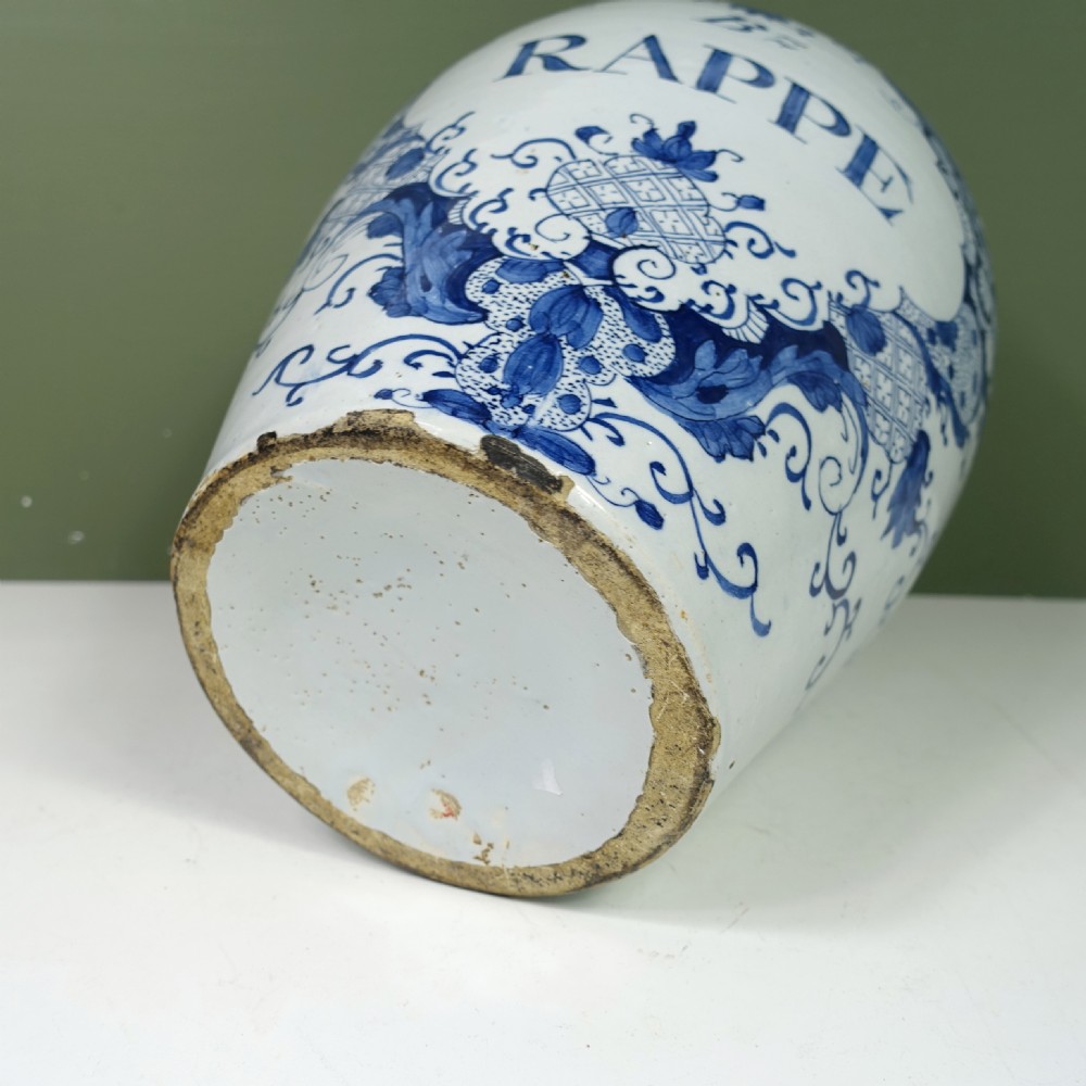 18TH C DELFT JAR View VI