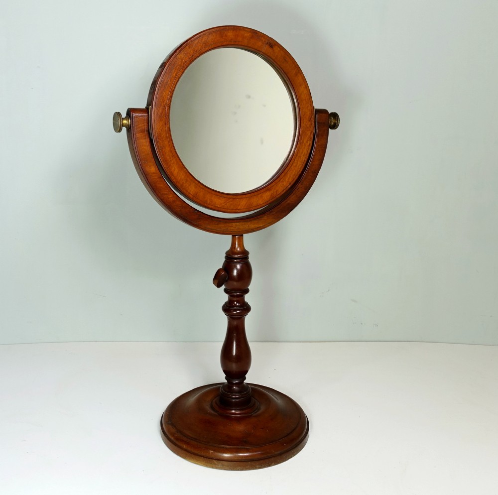 19TH C TABLE TOP DRESSING MIRROR