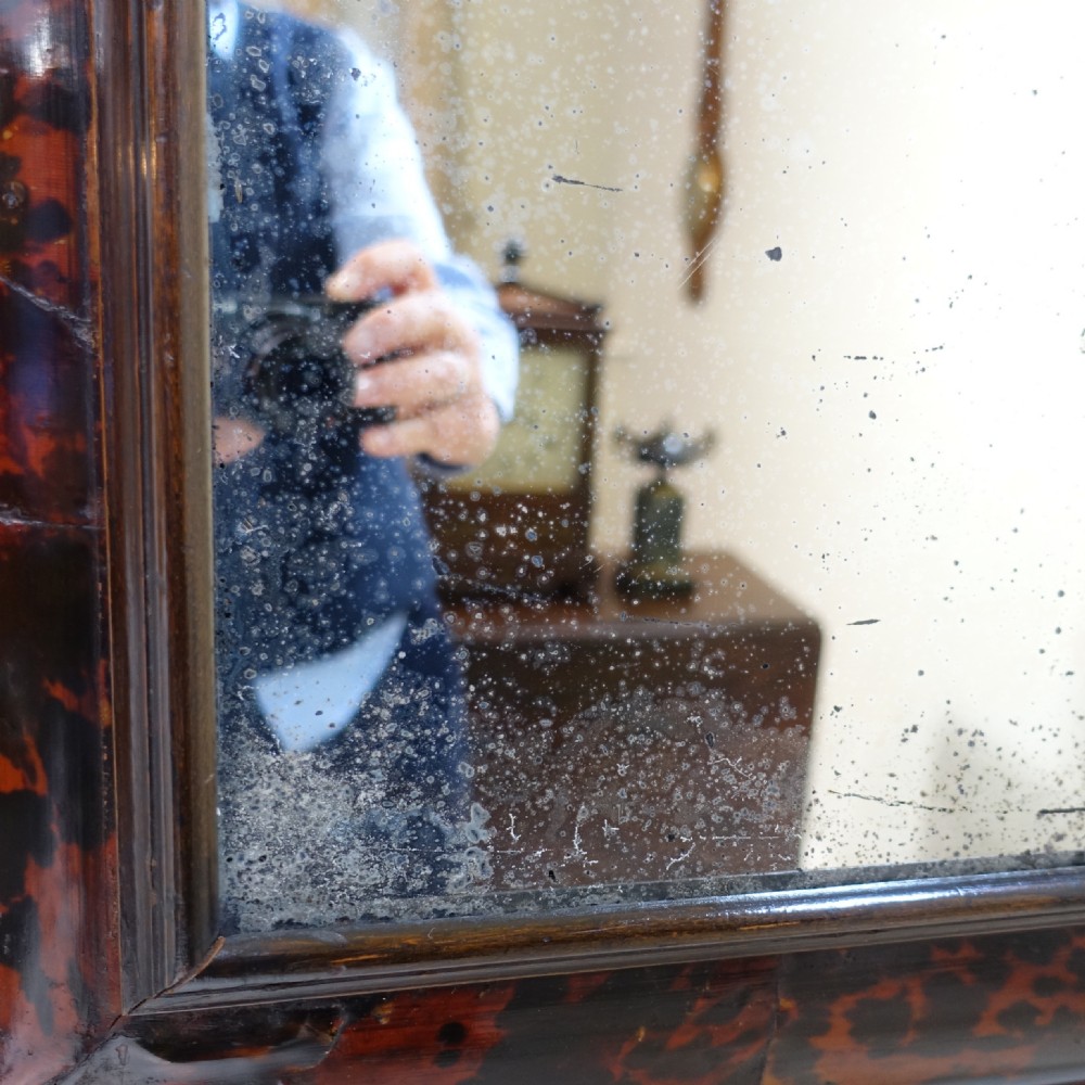 LARGE 18TH C TORTOISESHELL MIRROR View VI