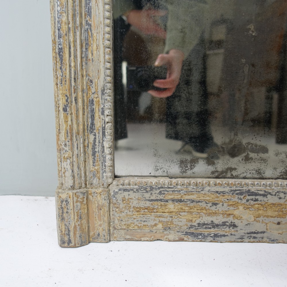 LARGE EARLY 19TH PAINTED MIRROR View V