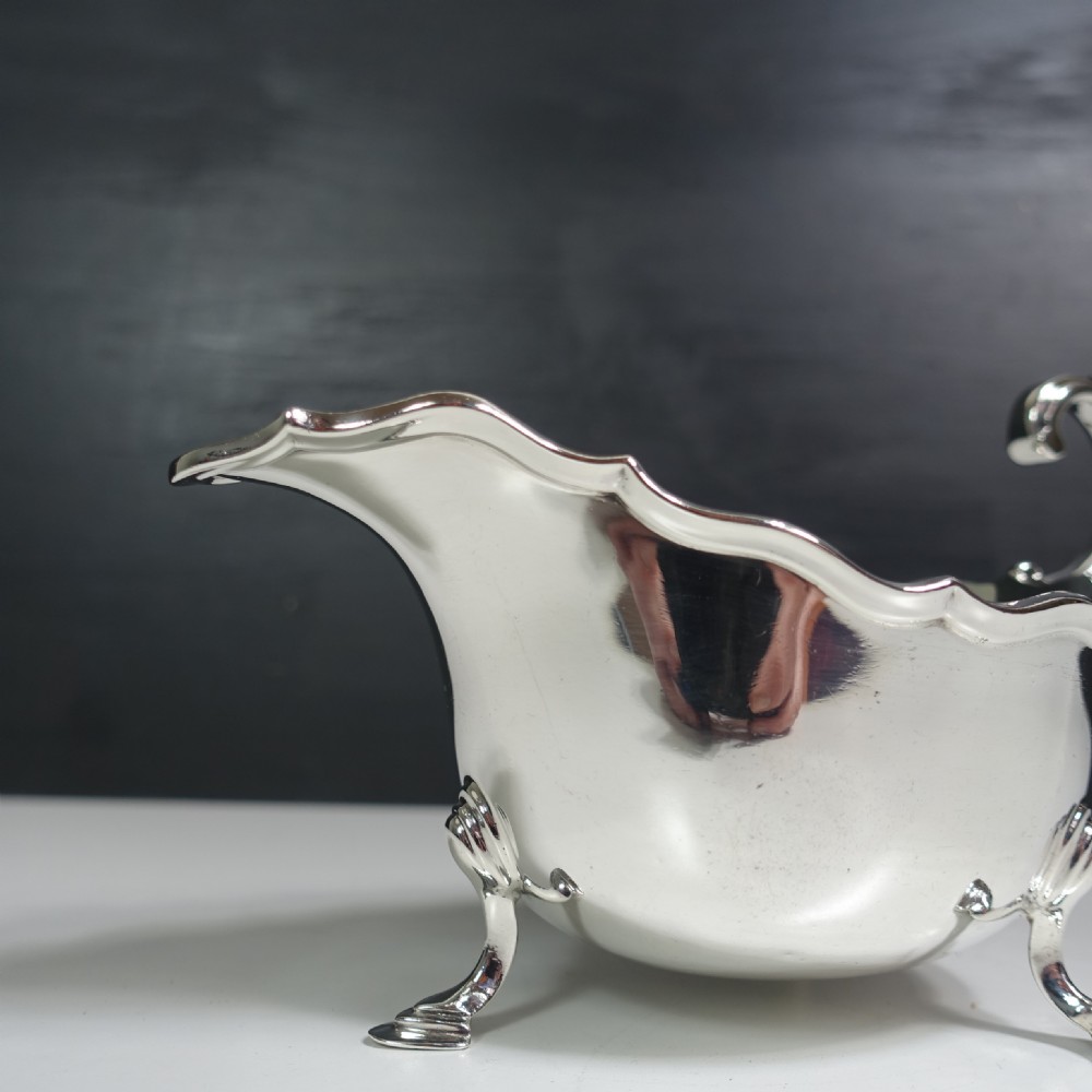 SILVER SAUCE BOAT View IV