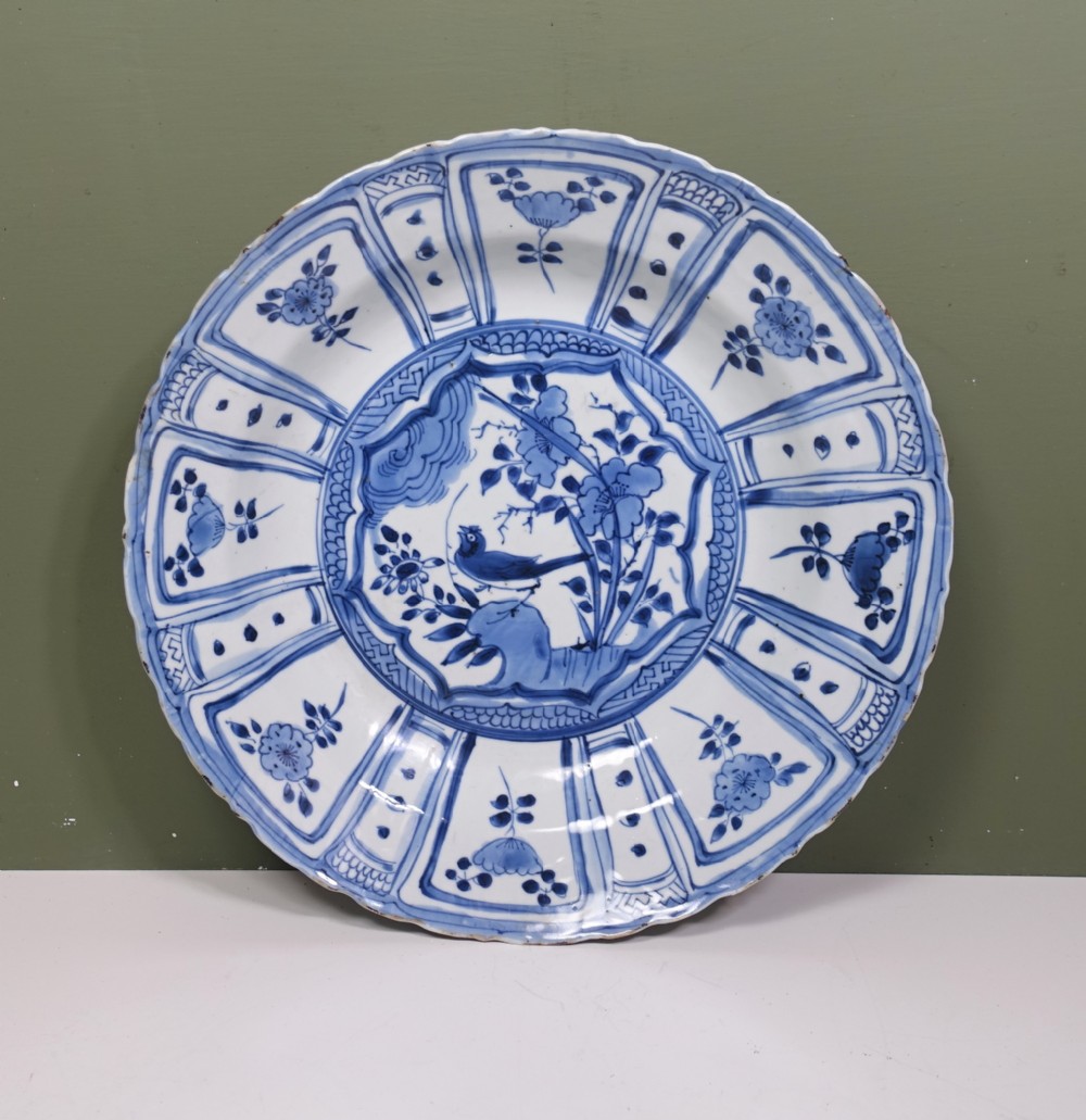 17TH C CHINESE KRAAK DISH
