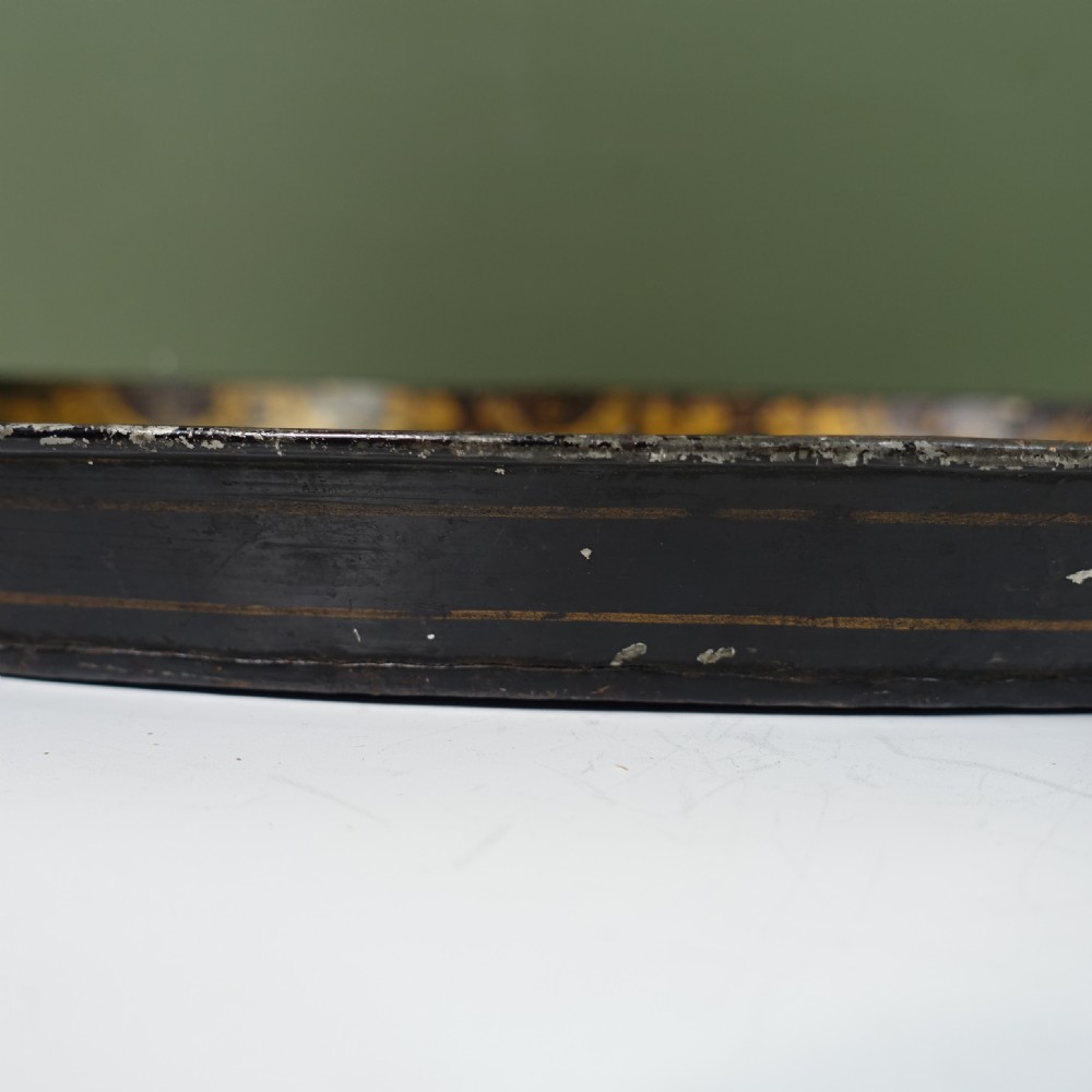 REGENCY PONTYPOOL TOLE TRAY 'FOUR SEASONS' View VII