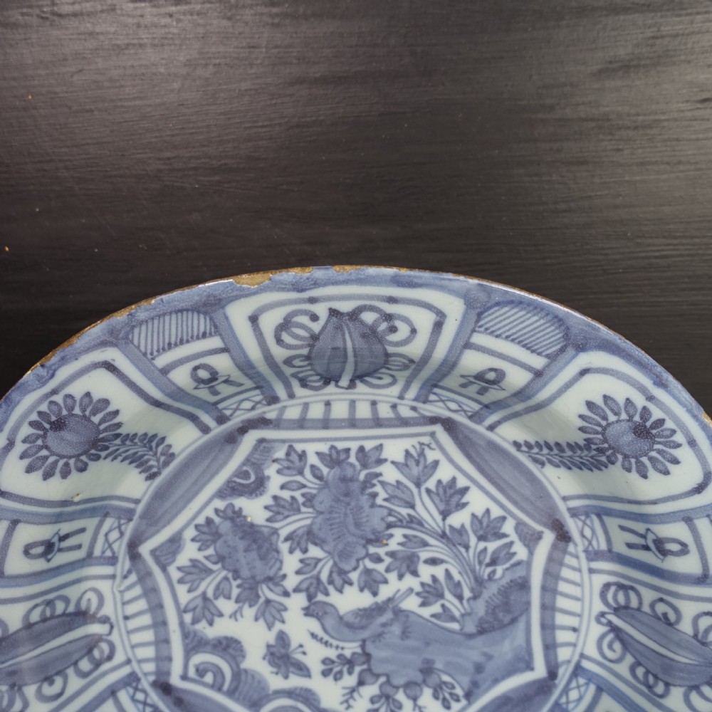 18TH C DELFT DISH View IV