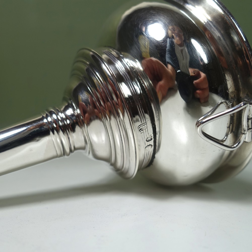EARLY 19TH C SILVER WINE FUNNEL View IV