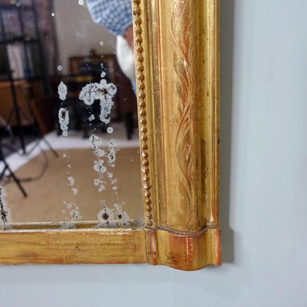 TALL 19TH C GILT MIRROR View III