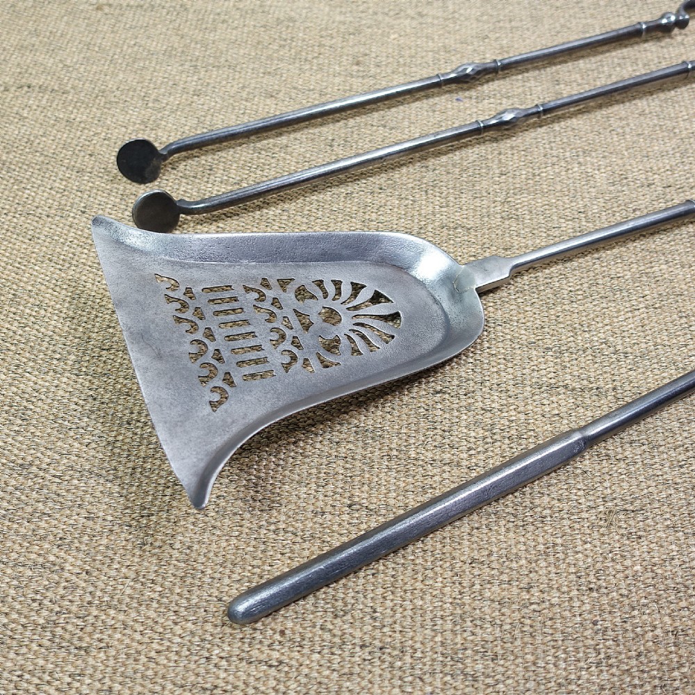 SET OF GEORGE III STEEL FIRE TOOLS View IV