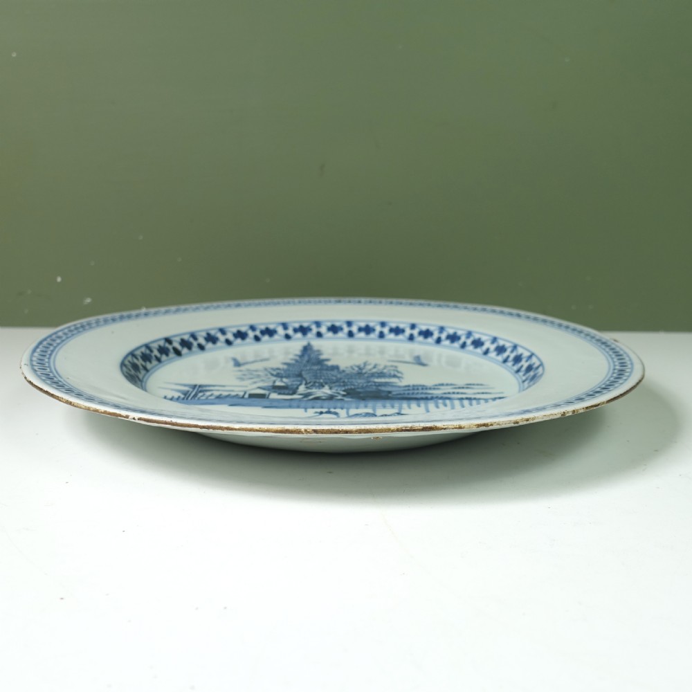 18TH C DELFT CHARGER View V