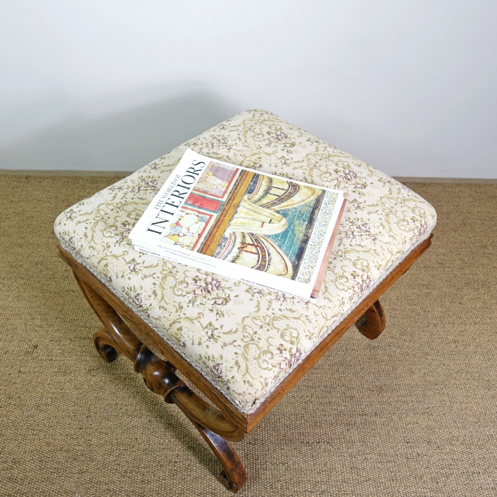 WILLIAM IV ROSEWOOD STOOL View V