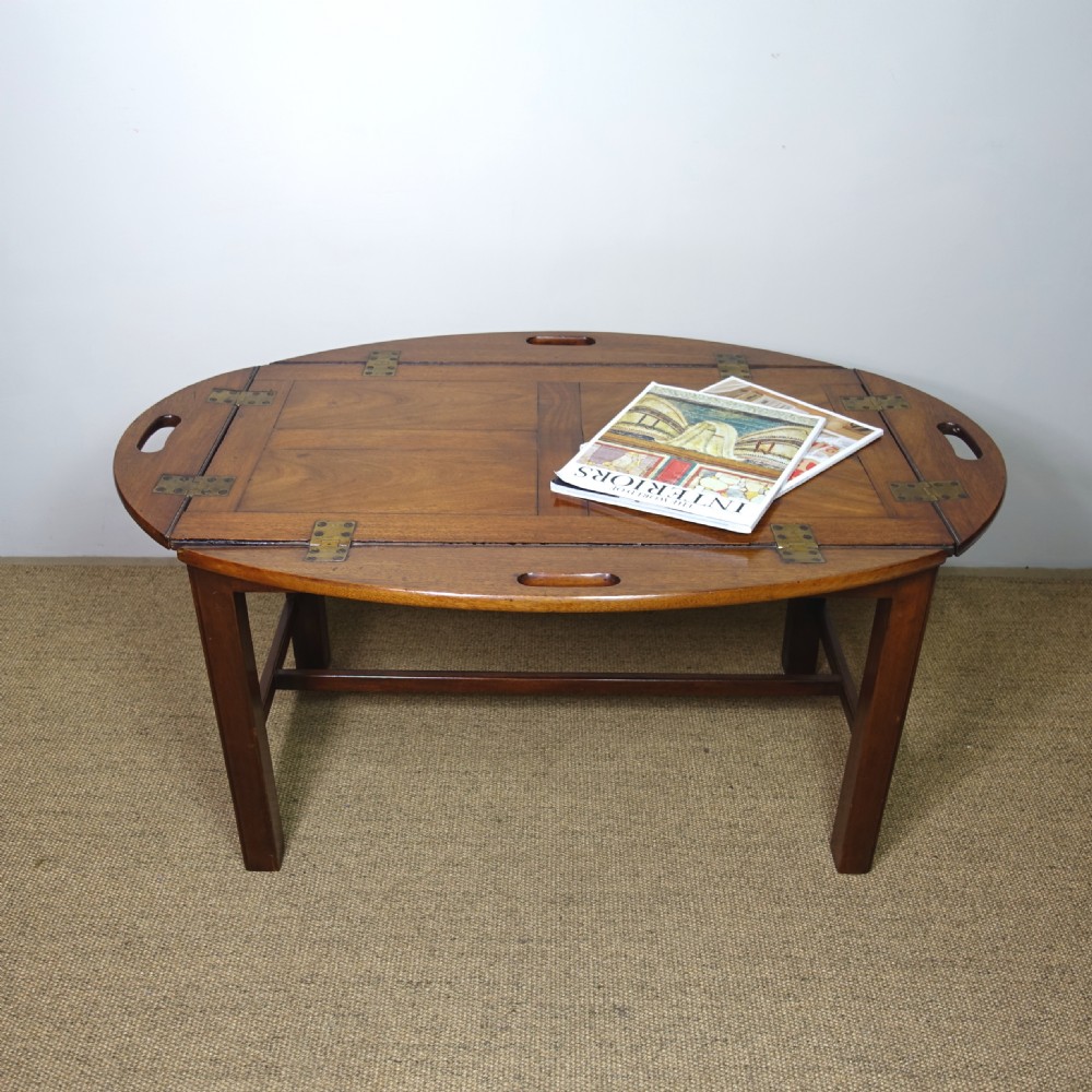 GEORGE III MAHOGANY BUTLERS TRAY  View IV