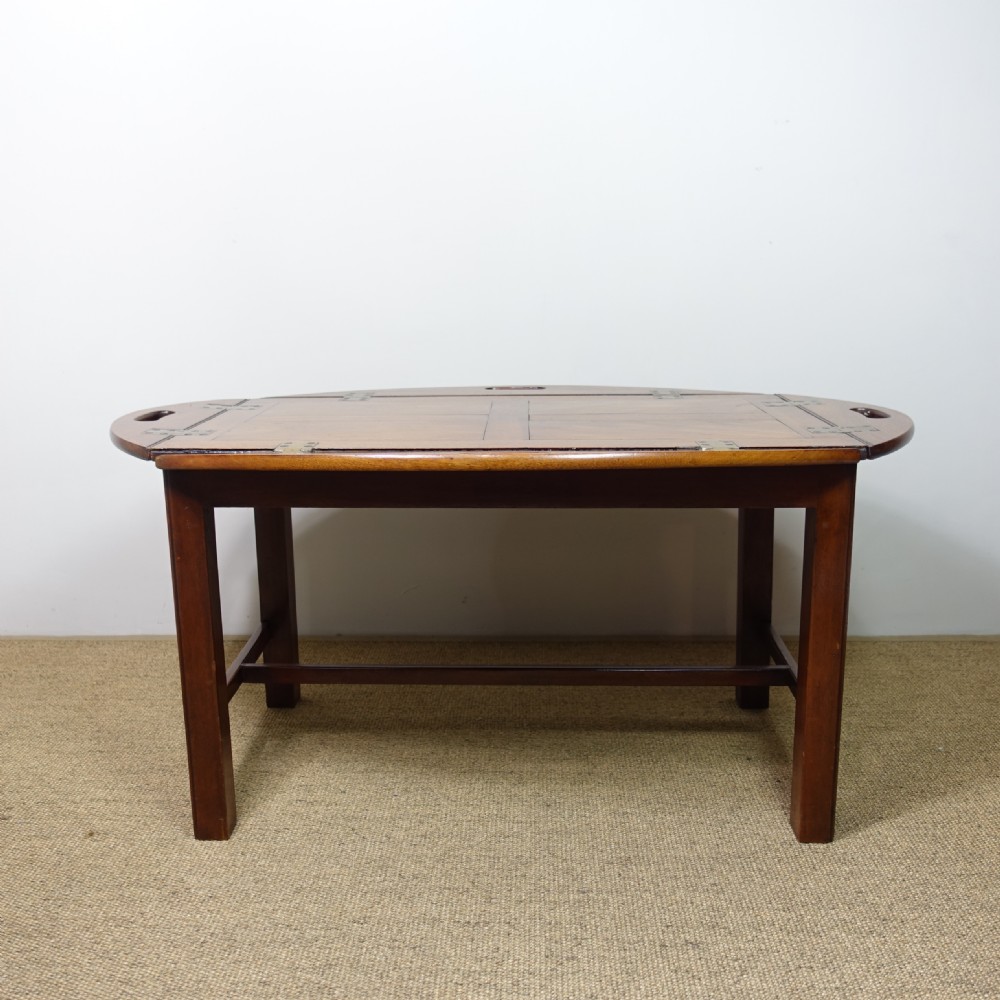 GEORGE III MAHOGANY BUTLERS TRAY  View VII