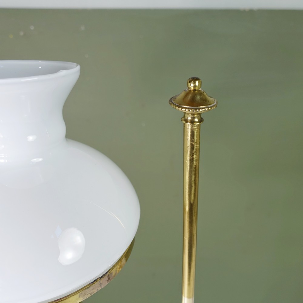 19TH C ADJUSTABLE  BRASS LAMP View VI