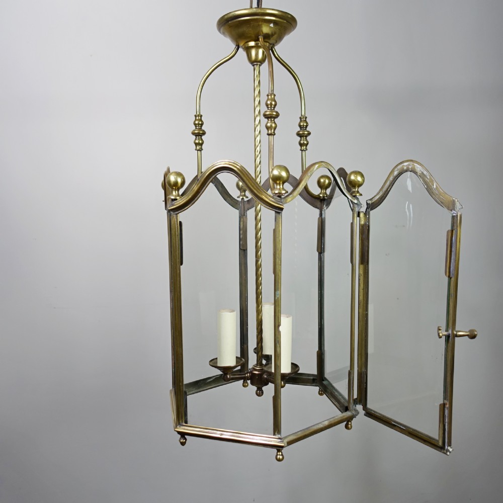 BRASS LANTERN, CENTRE LIGHT View II