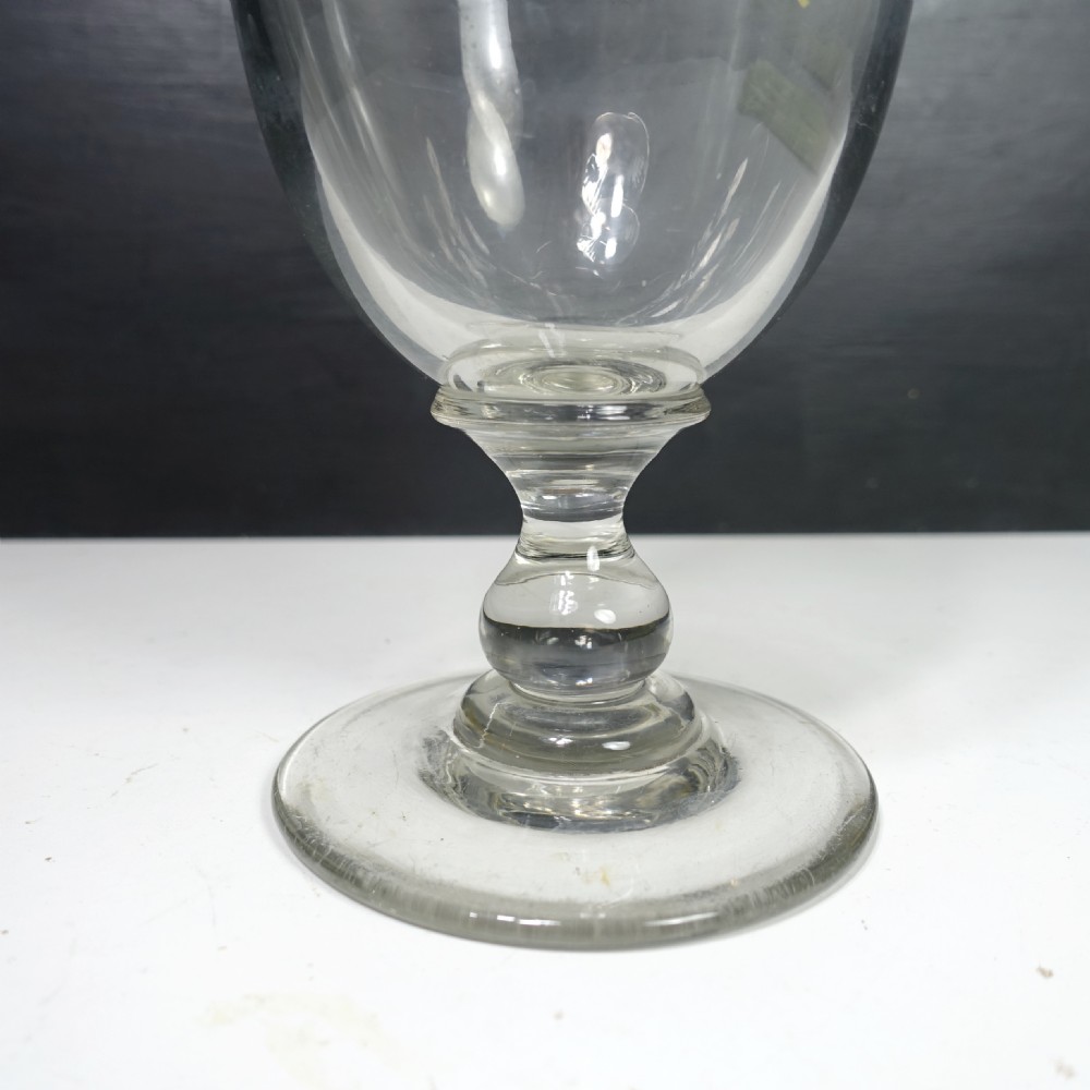 19TH C GLASS CELERY VASE View VI