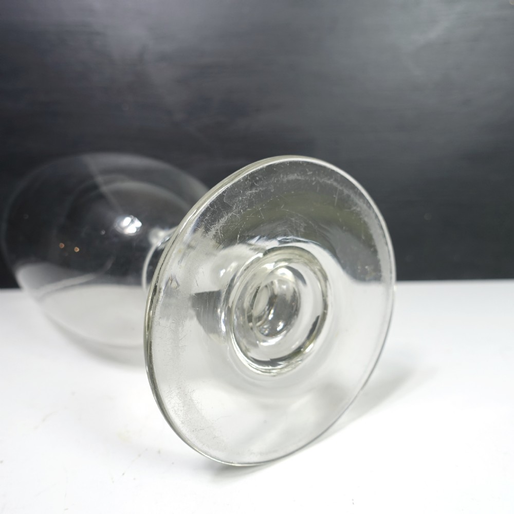 19TH C GLASS CELERY VASE View VII