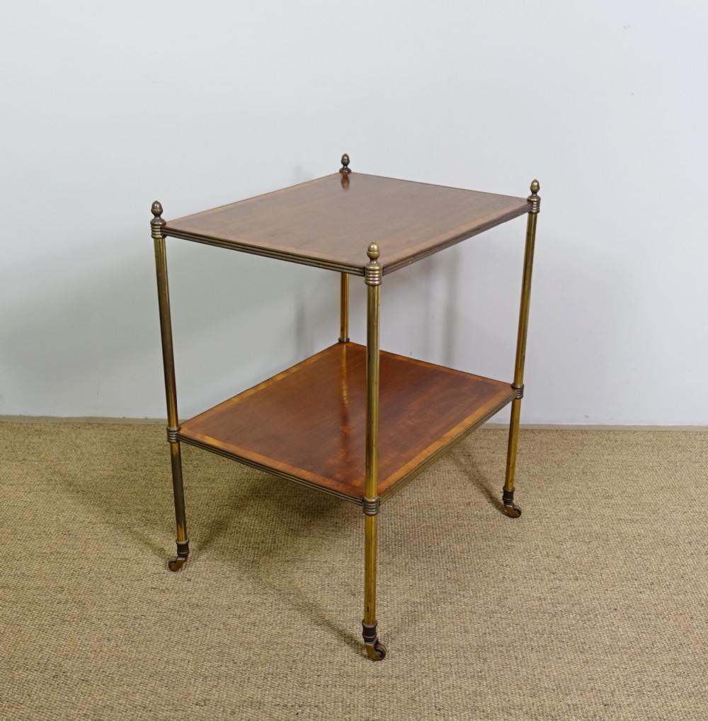 TWO TIER SIDE TABLE