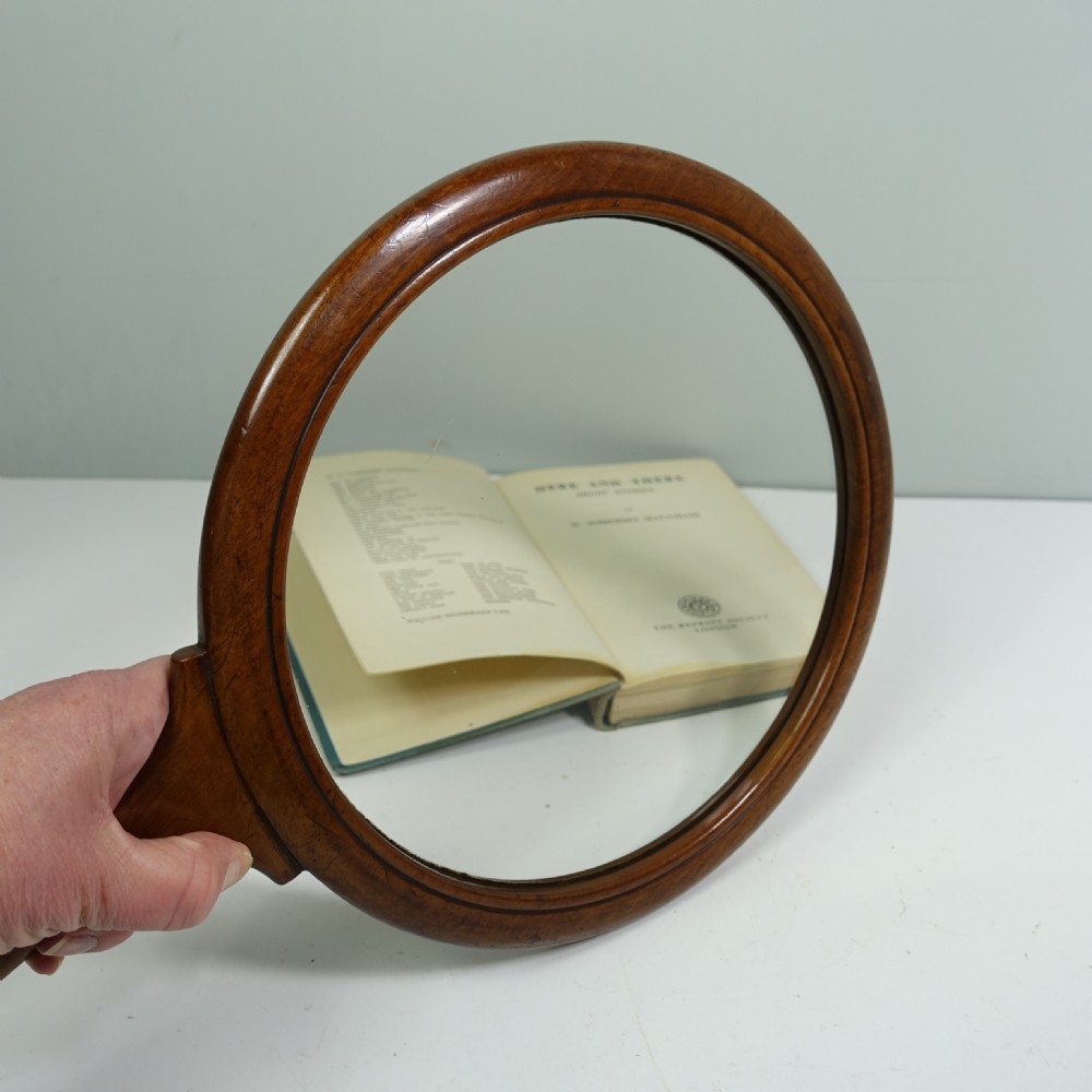 OVERSIZED 19TH C GALLERY GLASS View IV