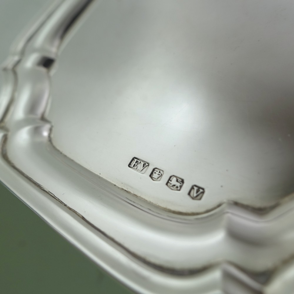 SOLID SILVER SALVER 1938 View III