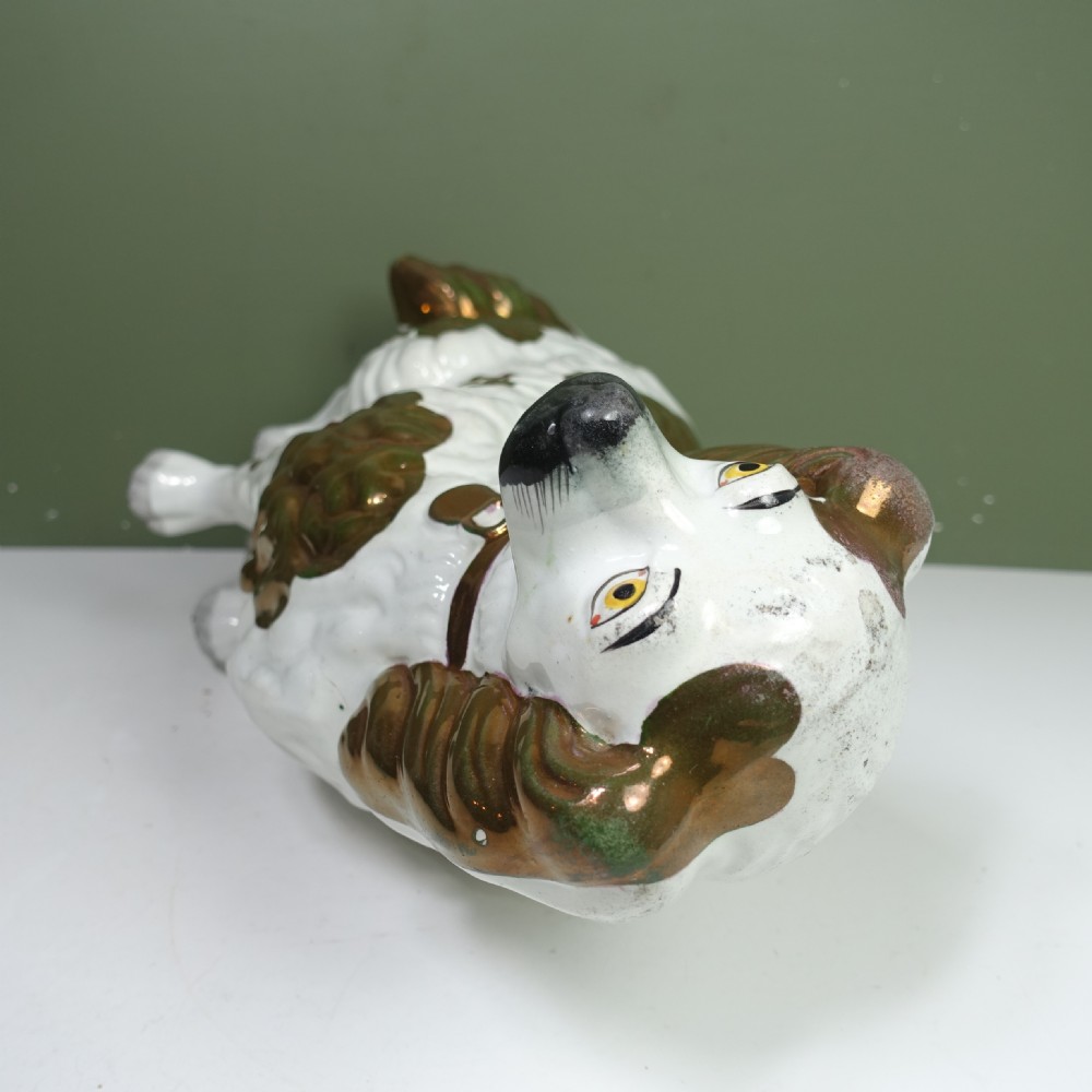 LARGE 19TH C STAFFORDSHIRE DOG View VI