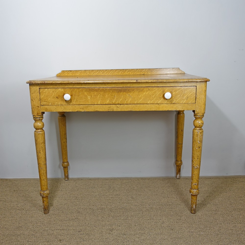 19TH C HEALS SCUMBLED TABLE View II