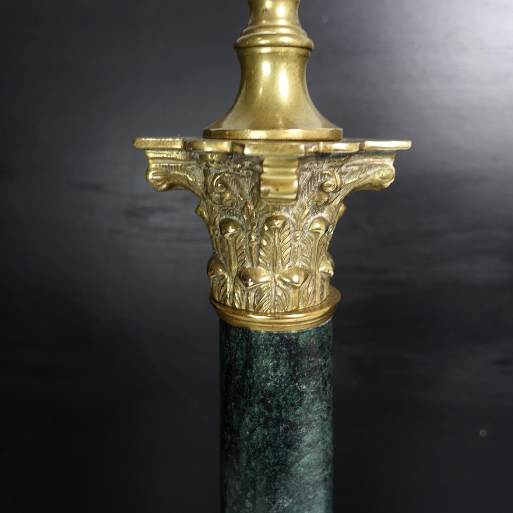 CORINTHIAN CAPITAL LAMP BASE View IV