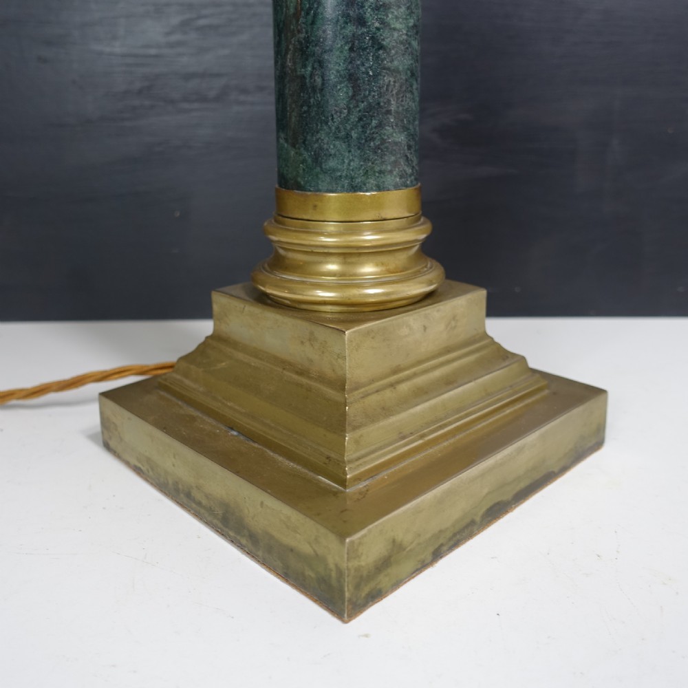 CORINTHIAN CAPITAL LAMP BASE View VI
