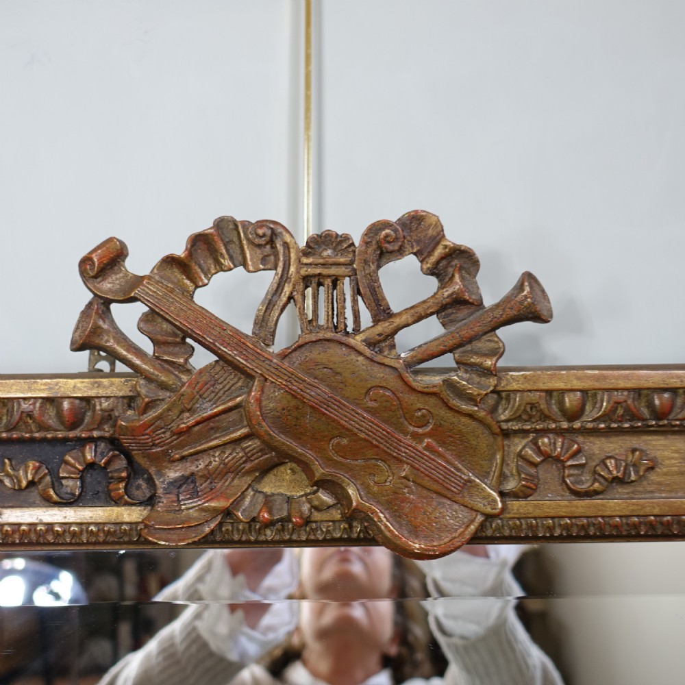 PAIR OF 19TH C GILT MIRRORS View V