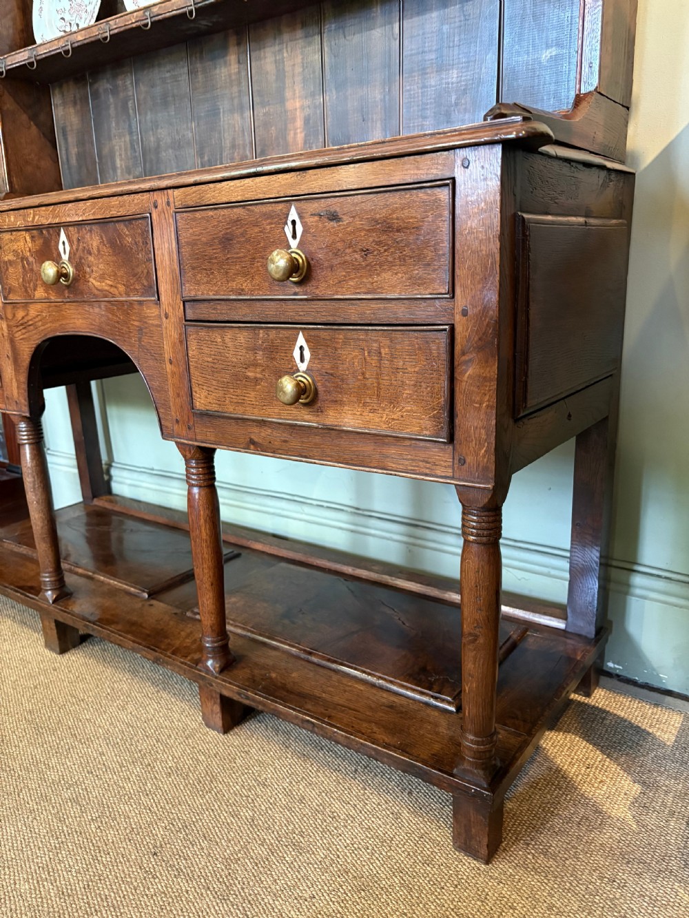 EARLY 19TH C OAK DRESSER View VII