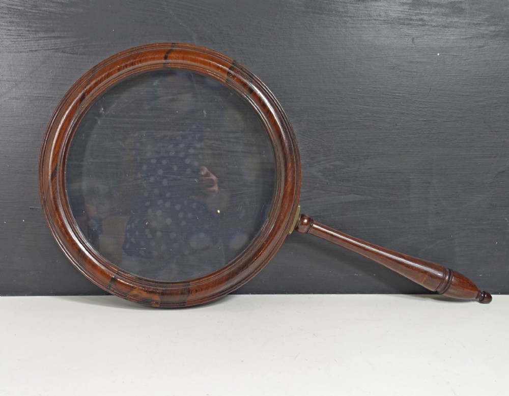 LARGE MID 19TH C GALLERY GLASS