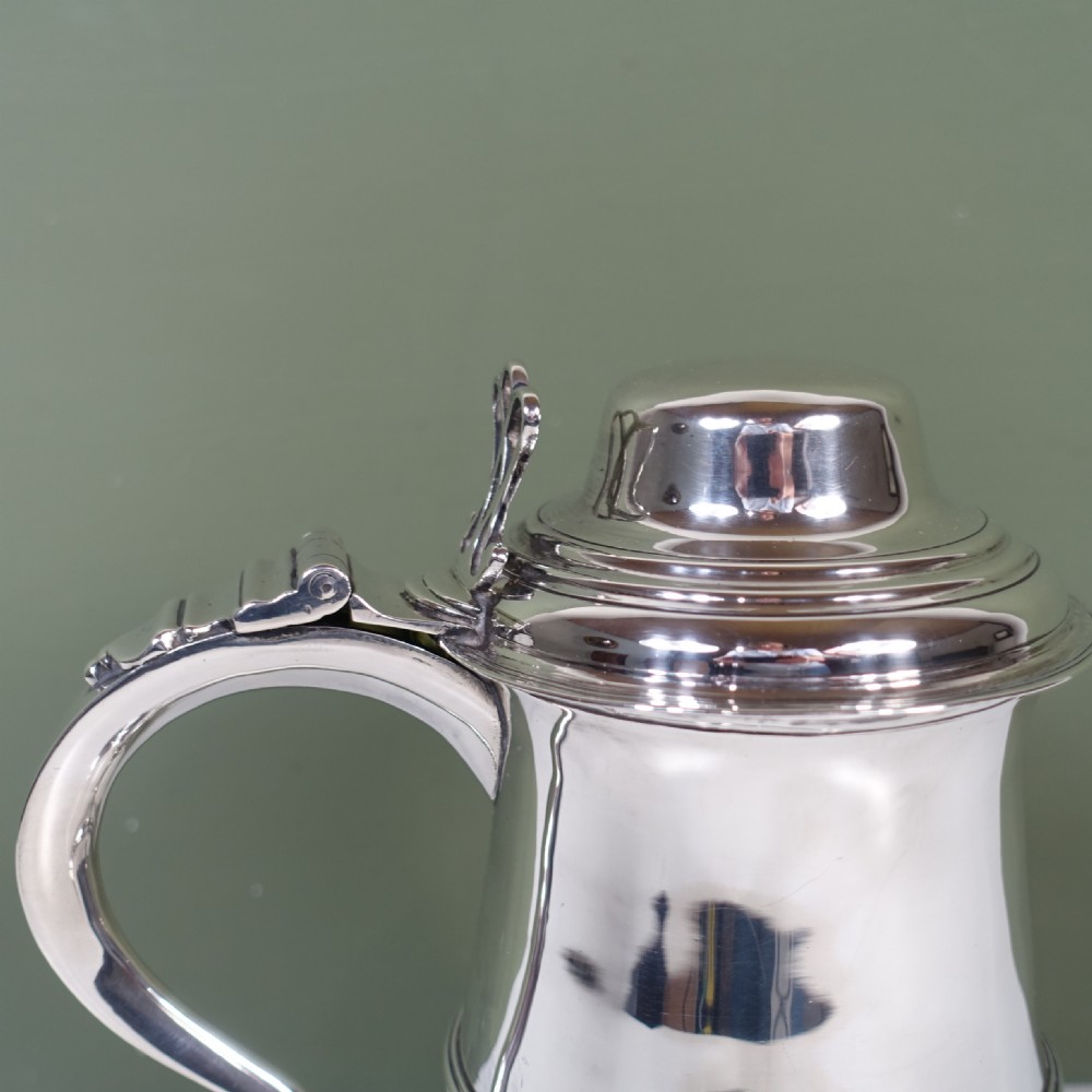 GEORGE III SILVER TANKARD 1790 View II