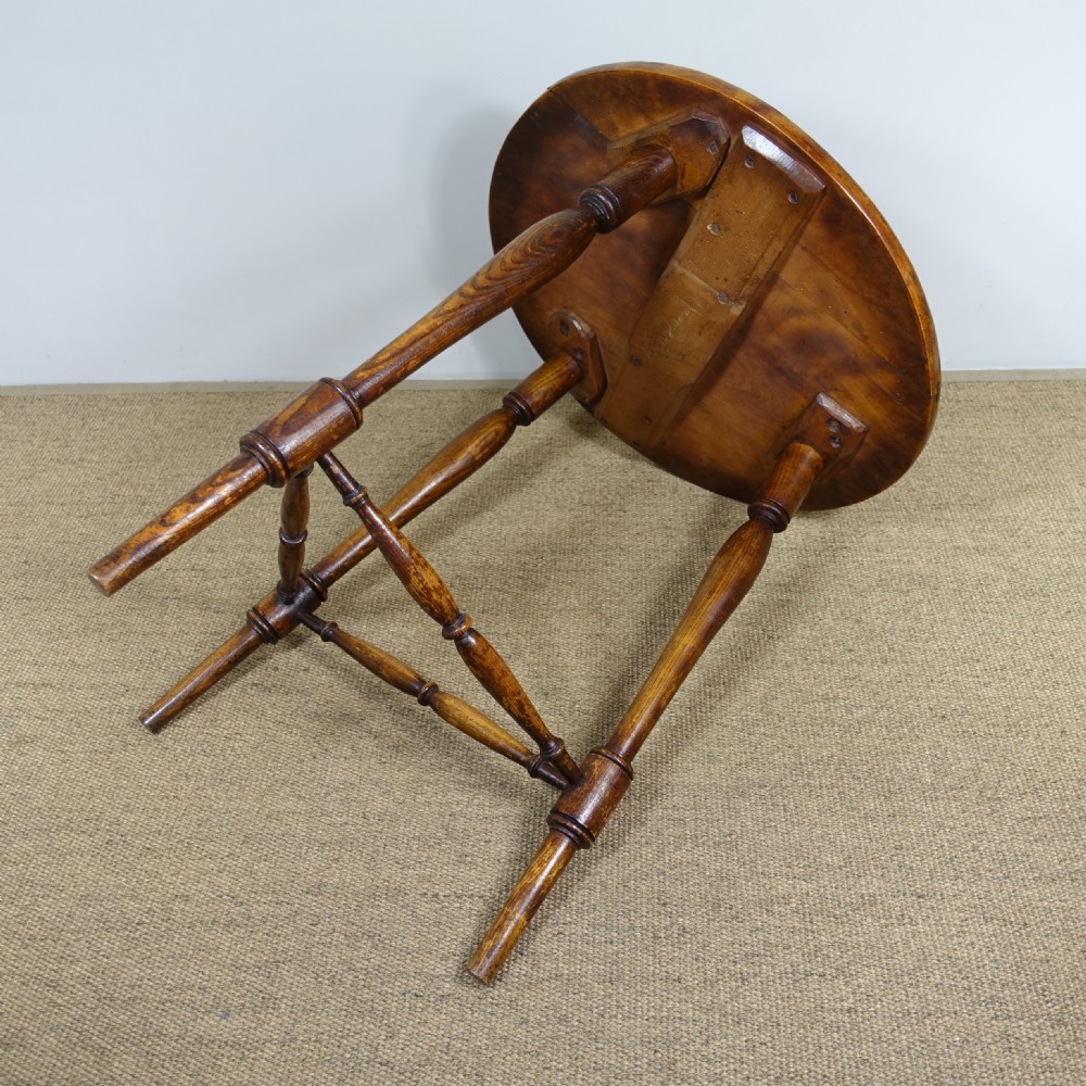 EARLY 19TH C CRICKET TABLE View V