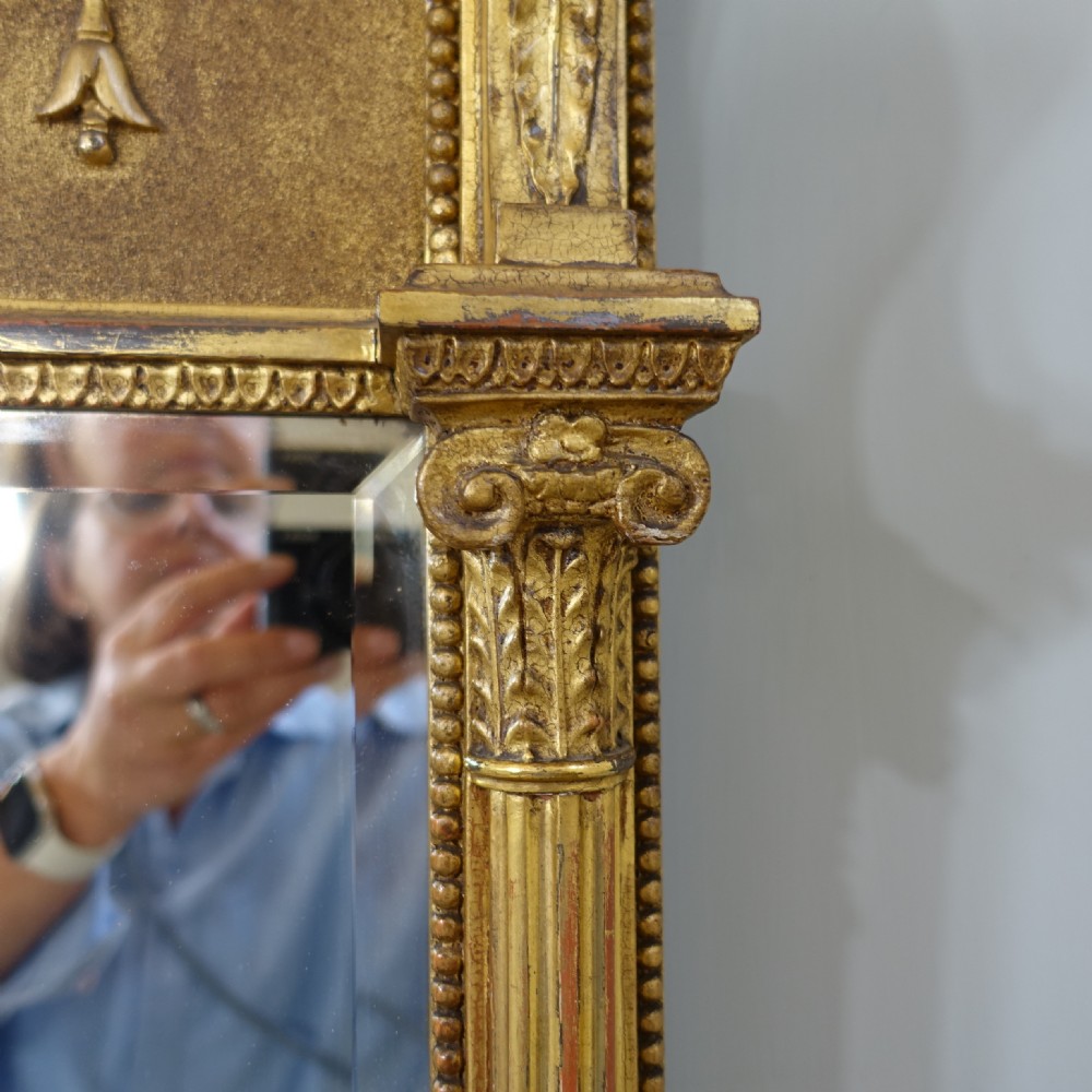 REGENCY GILT PIER MIRROR View V