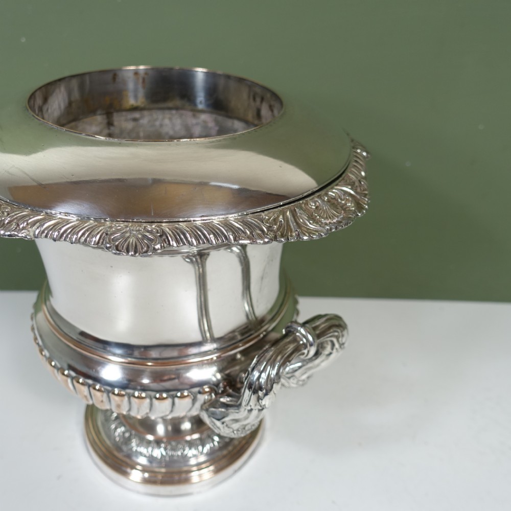 PAIR OF 19TH C SILVER PLATED WINE COOLERS View VII