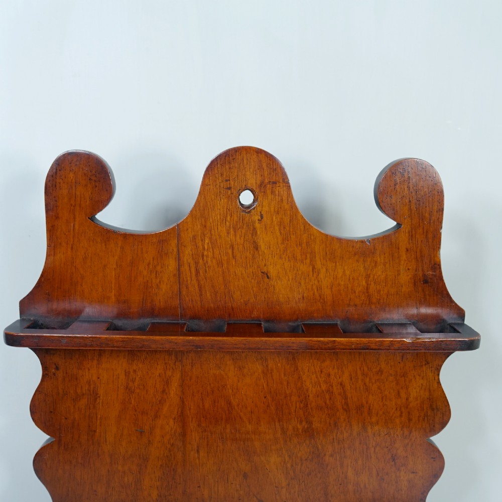 WALNUT SPOON RACK & CANDLE BOX C1800 View VI
