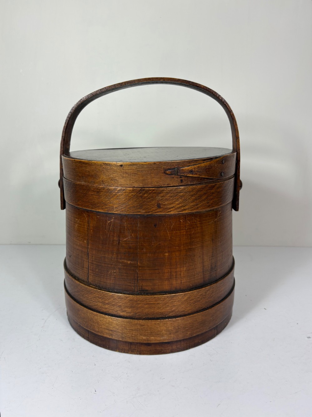 19TH C FLOUR TUB