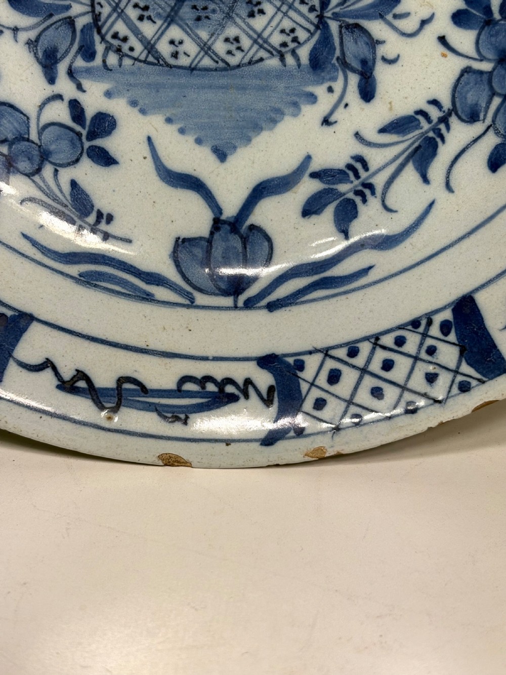 18TH C DELFT BOWL View V