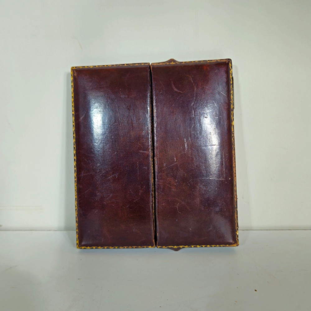 SILVER FRAME IN ORIGINAL LEATHER CASE View V