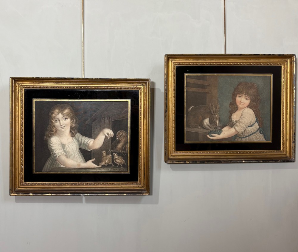 PAIR OF EARLY 19TH ENGRAVINGS