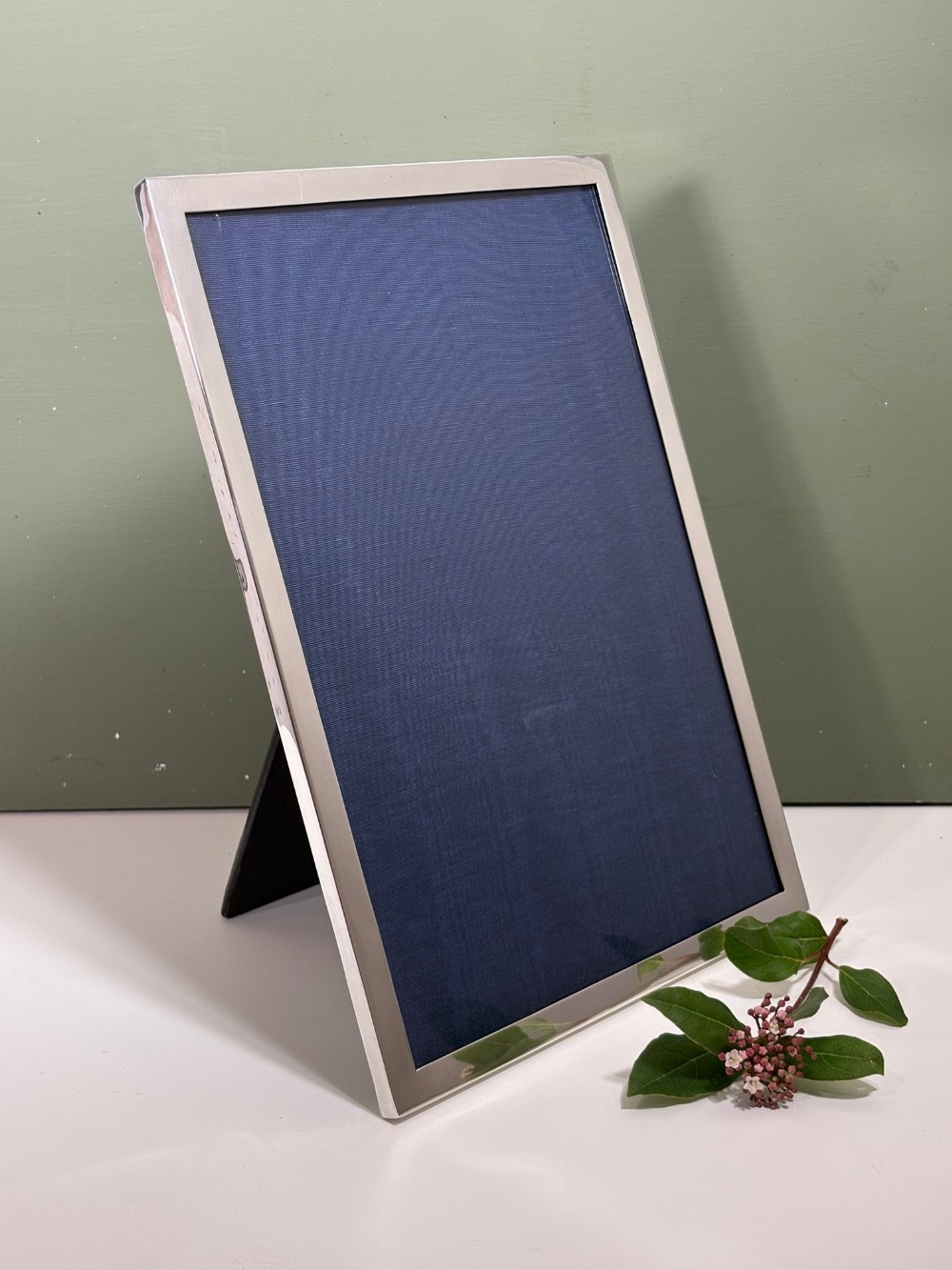 LARGE SILVER PHOTOGRAPH FRAME 1919