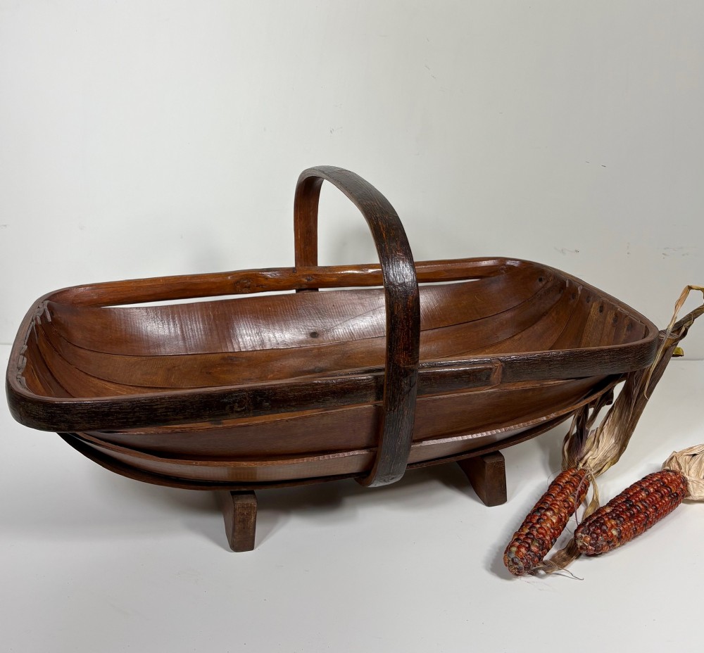 19TH C SYCAMORE & BEECH TRUG