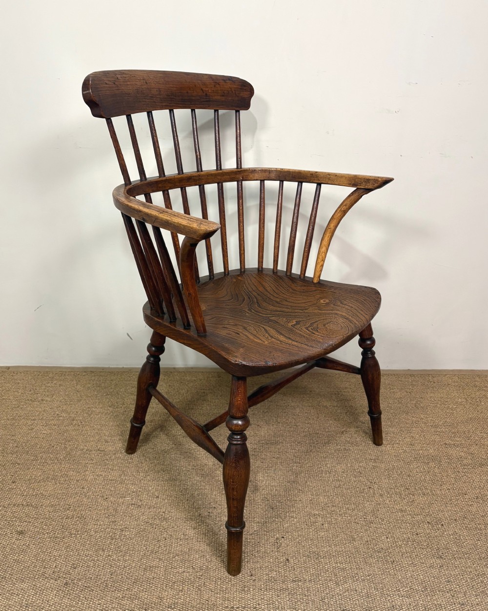 19TH C WINDSOR CHAIR