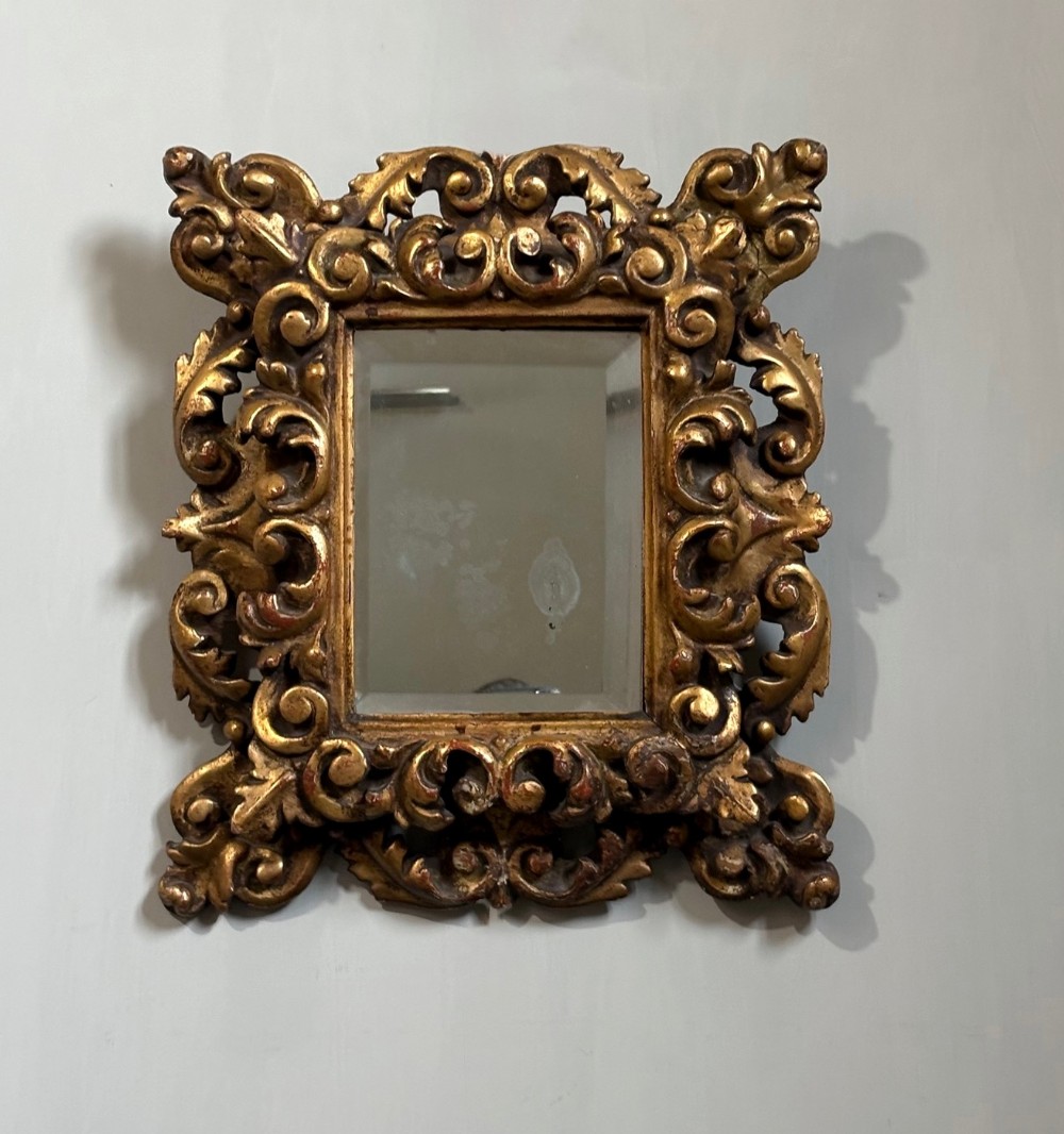 19TH C GILT MIRROR