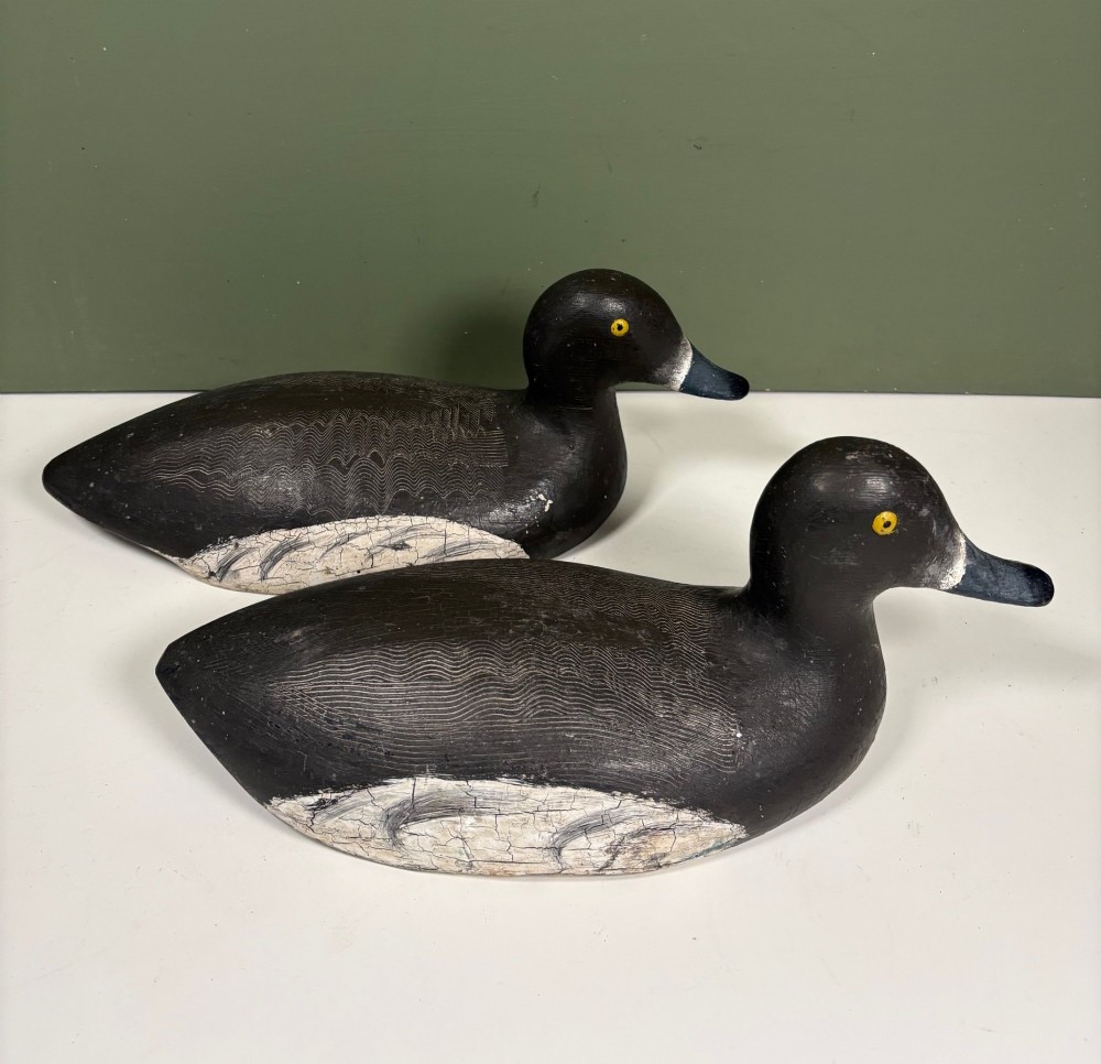 PAIR OF 19TH C DECOY DUCKS View V