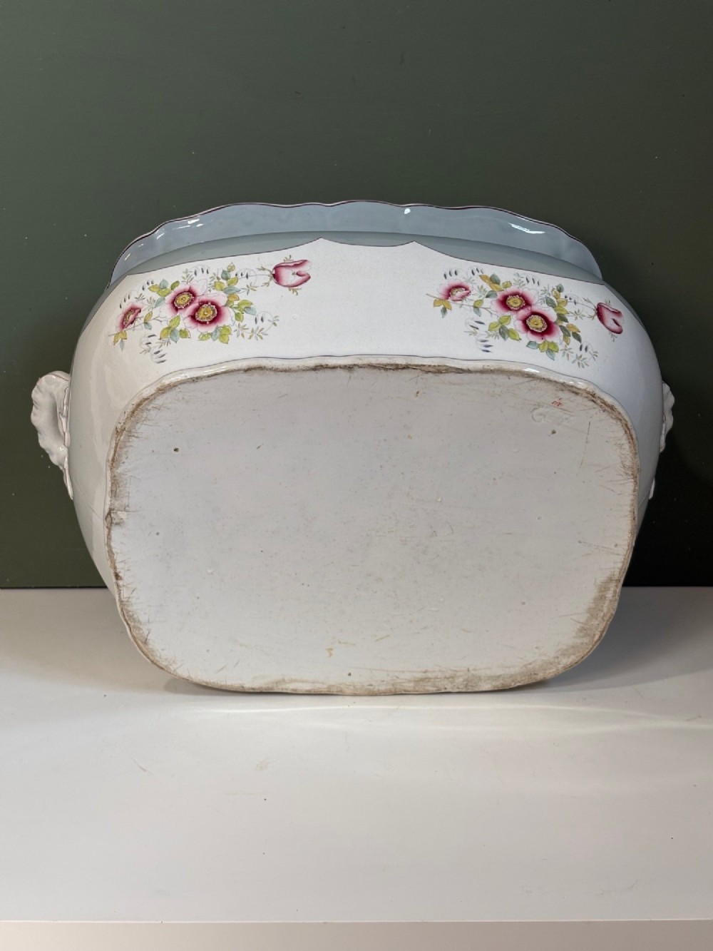 LARGE 19TH C FOOT BATH View VIII