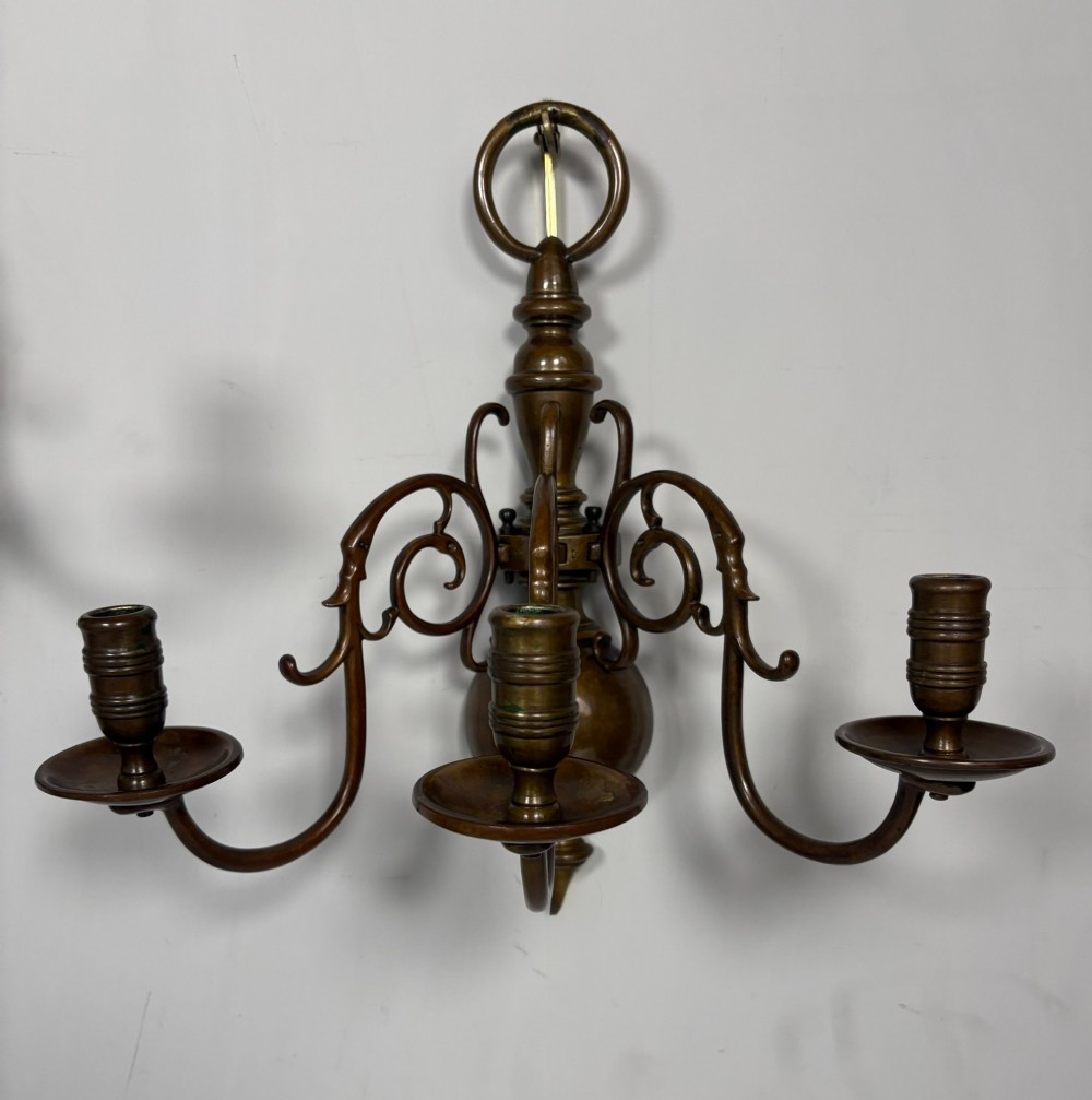 PAIR OF 19TH C WALL LIGHTS, WALL SCONCES View II