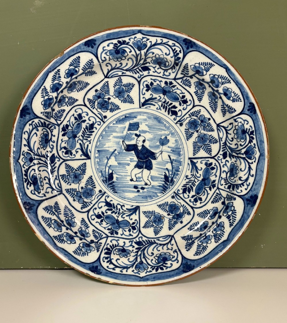18TH C DELFT DISH C1750